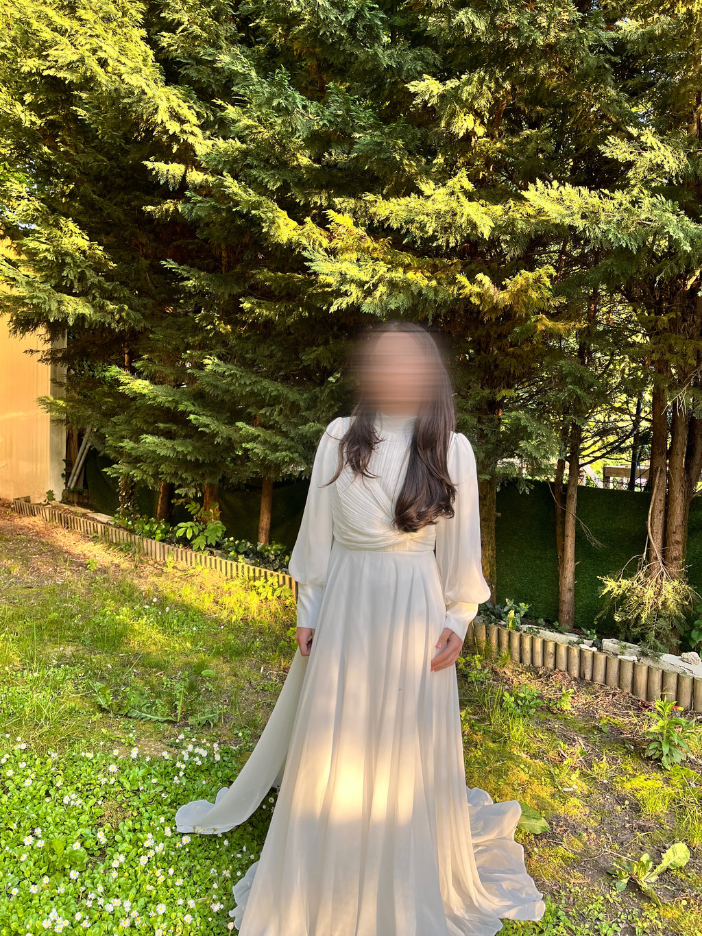 Robe de mariage civil blanche