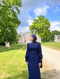 Robe de soirée bleu marine