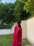Robe de soirée rouge